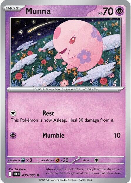 Munna (035/086) [Scarlet & Violet: Black Bolt] | Good Games Morley