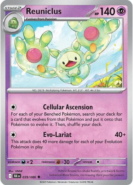 Reuniclus (039/086) [Scarlet & Violet: Black Bolt] | Good Games Morley