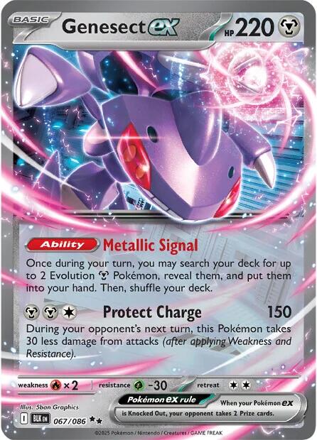 Genesect ex (067/086) [Scarlet & Violet: Black Bolt] | Good Games Morley