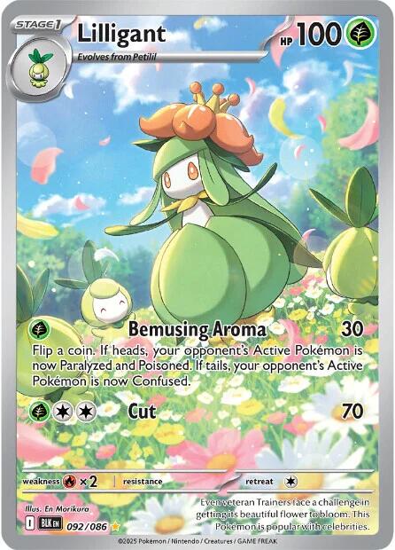 Lilligant (092/086) [Scarlet & Violet: Black Bolt] | Good Games Morley