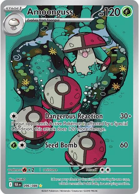 Amoonguss (096/086) [Scarlet & Violet: Black Bolt] | Good Games Morley