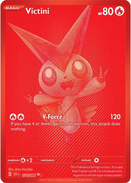 Victini (171/086) [Scarlet & Violet: Black Bolt] | Good Games Morley