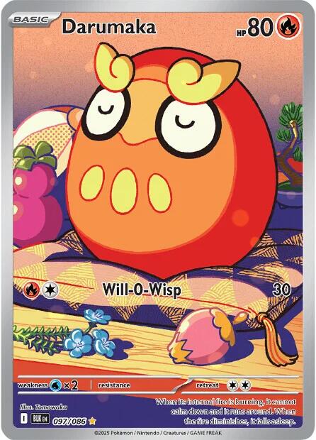 Darumaka (097/086) [Scarlet & Violet: Black Bolt] | Good Games Morley