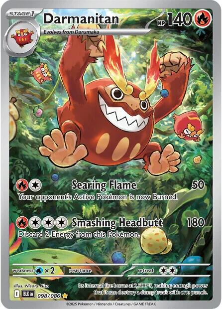 Darmanitan (098/086) [Scarlet & Violet: Black Bolt] | Good Games Morley