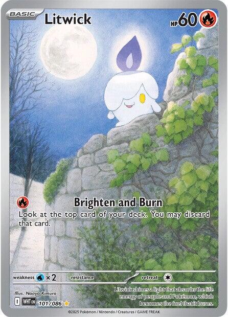 Litwick (101/086) [Scarlet & Violet: White Flare] | Good Games Morley
