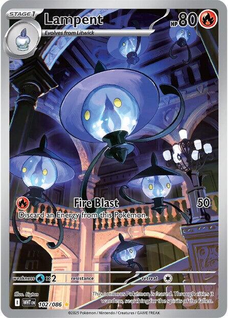 Lampent (102/086) [Scarlet & Violet: White Flare] | Good Games Morley