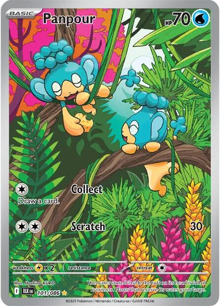 Panpour (101/086) [Scarlet & Violet: Black Bolt] | Good Games Morley