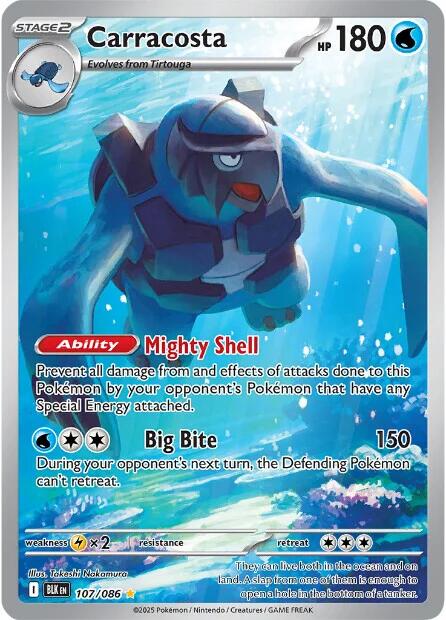 Carracosta (107/086) [Scarlet & Violet: Black Bolt] | Good Games Morley