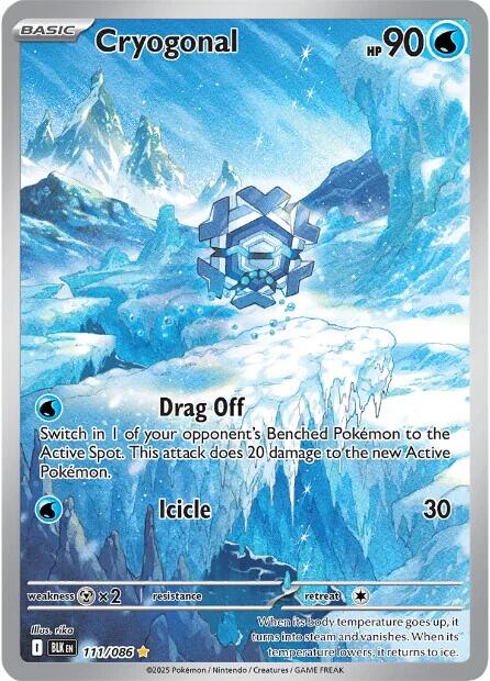 Cryogonal (111/086) [Scarlet & Violet: Black Bolt] | Good Games Morley