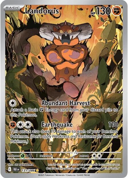 Landorus (131/086) [Scarlet & Violet: Black Bolt] | Good Games Morley