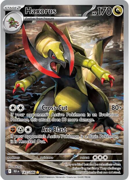 Haxorus (147/086) [Scarlet & Violet: Black Bolt] | Good Games Morley