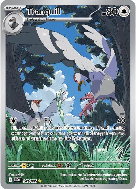 Tranquill (149/086) [Scarlet & Violet: Black Bolt] | Good Games Morley