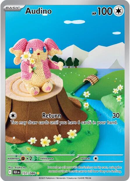 Audino (151/086) [Scarlet & Violet: Black Bolt] | Good Games Morley