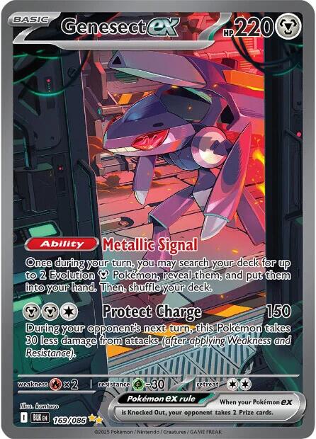 Genesect ex (169/086) [Scarlet & Violet: Black Bolt] | Good Games Morley