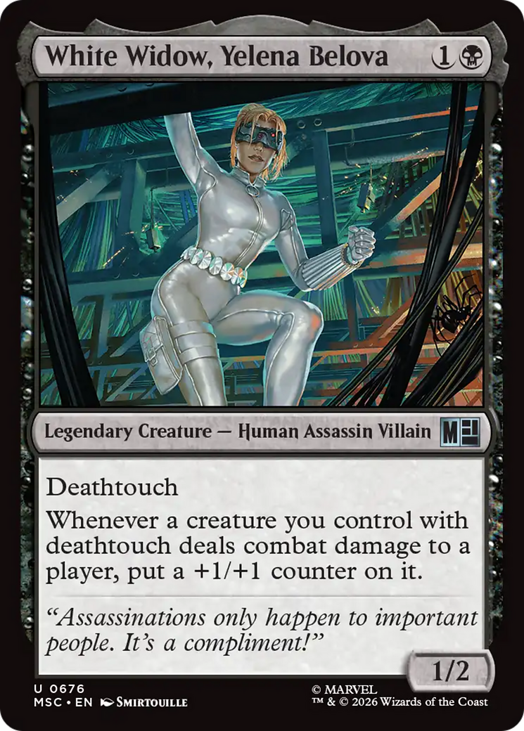 White Widow, Yelena Belova [Marvel Super Heroes Commander] | Good Games Morley