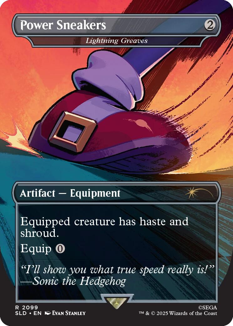 Power Sneakers - Lightning Greaves [Secret Lair Drop Series] | Good Games Morley