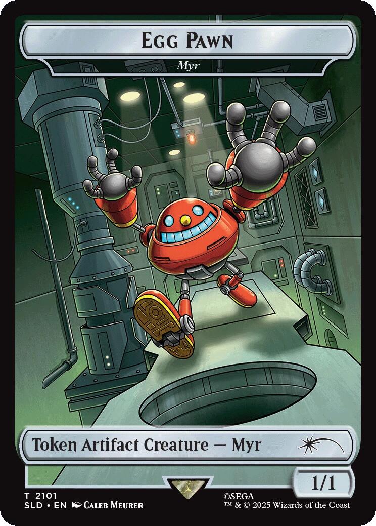 Egg Pawn - Myr Token [Secret Lair Drop Series] | Good Games Morley