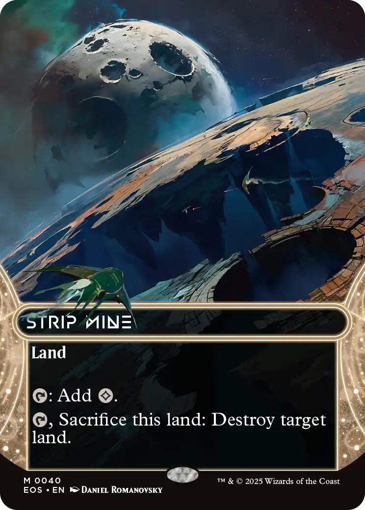 Strip Mine (0040) (Borderless) [Edge of Eternities: Stellar Sights] | Good Games Morley