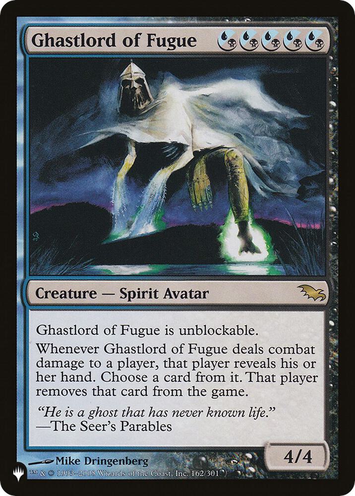Ghastlord of Fugue SHM-162/5075 (The List Reprints)  | Good Games Morley