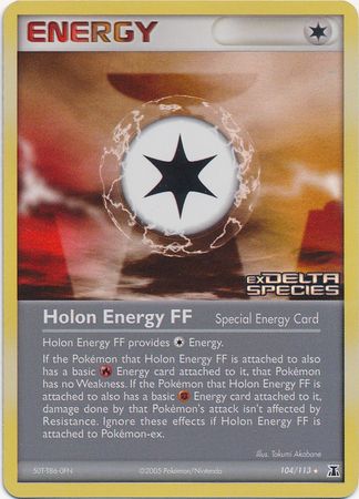 Holon Energy FF (104/113) (Stamped) [EX: Delta Species] | Good Games Morley
