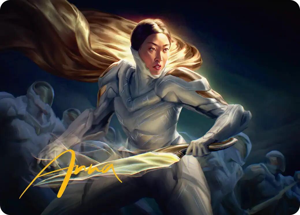 Cosmogrand Zenith Art Card (Gold-Stamped Signature) [Edge of Eternities Art Series] | Good Games Morley