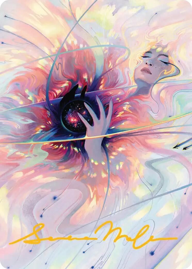 Beyond the Quiet Art Card (Gold-Stamped Signature) [Edge of Eternities Art Series] | Good Games Morley