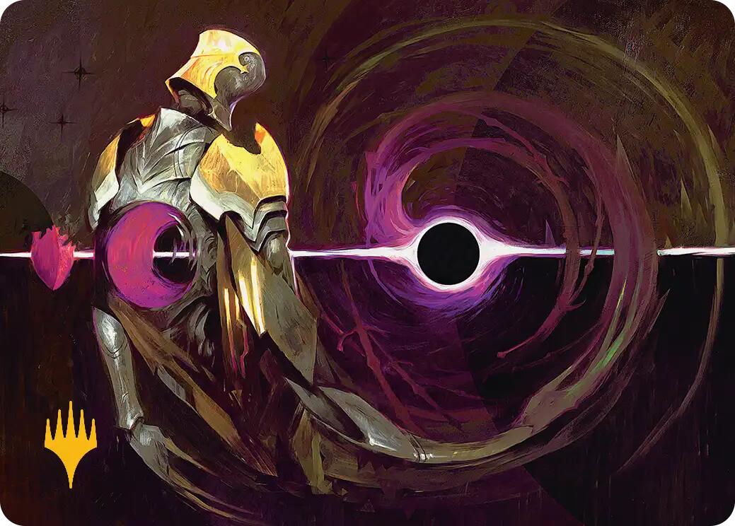 Gravkill Art Card (Gold-Stamped Planeswalker Symbol) [Edge of Eternities Art Series] | Good Games Morley