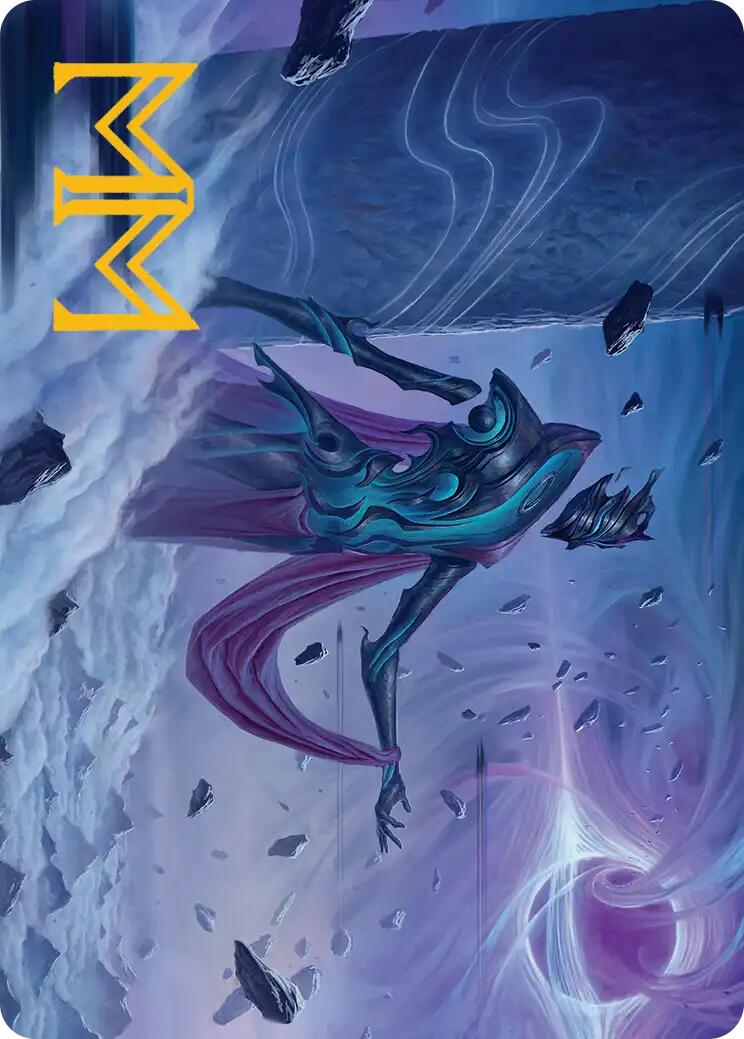 Bygone Colossus Art Card (Gold-Stamped Signature) [Edge of Eternities Art Series] | Good Games Morley