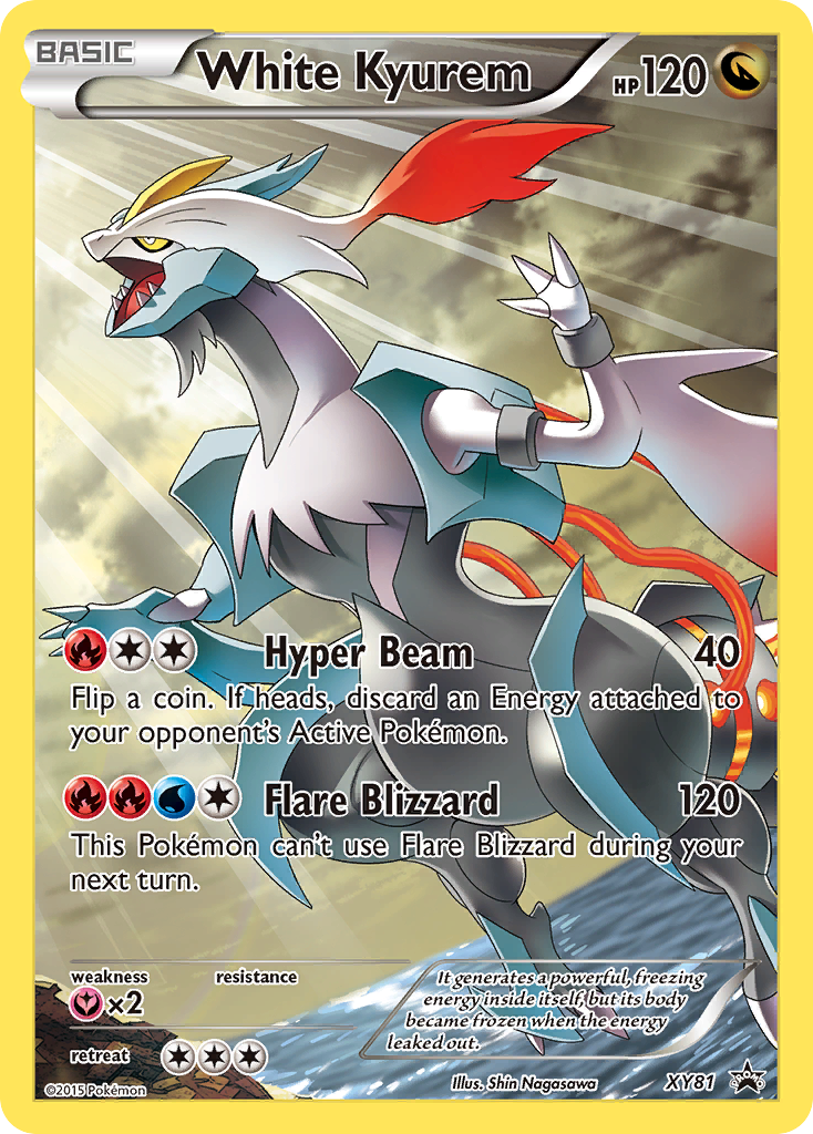 White Kyurem (XY81) (Full Art Promo) [XY: Black Star Promos] | Good Games Morley