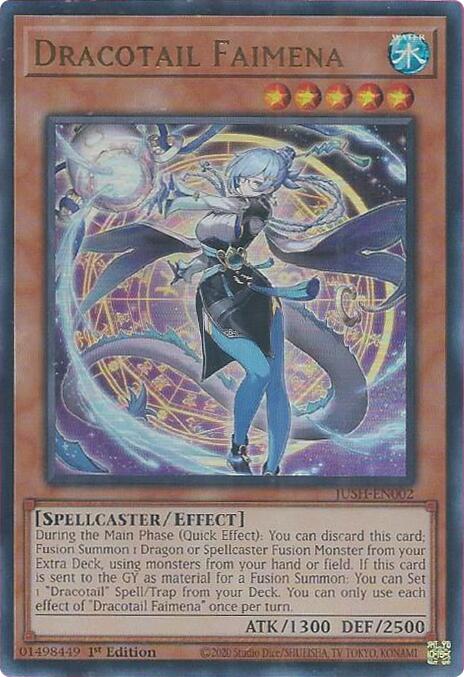 Dracotail Faimena [JUSH-EN002] Ultra Rare | Good Games Morley