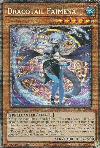 Dracotail Faimena (Starlight Rare) [JUSH-EN002] Starlight Rare | Good Games Morley