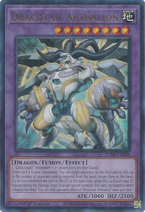 Dracotail Arthalion [JUSH-EN006] Ultra Rare | Good Games Morley