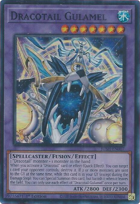 Dracotail Gulamel (Super Rare) [JUSH-EN007] Super Rare | Good Games Morley