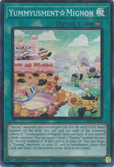 YummyusmentMignon (Super Rare) [JUSH-EN023] Super Rare | Good Games Morley