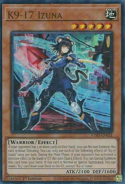 K9-17 Izuna [JUSH-EN031] Ultra Rare | Good Games Morley