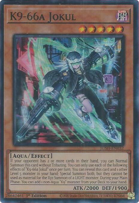 K9-66a Jokul [JUSH-EN032] Super Rare | Good Games Morley