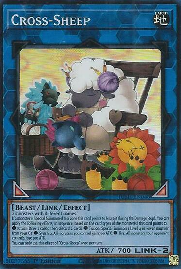 Cross-Sheep (Super Rare) [JUSH-EN048] Super Rare | Good Games Morley