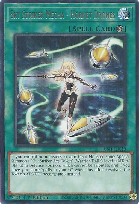 Sky Striker Mecha - Hornet Drones [JUSH-EN053] Rare | Good Games Morley