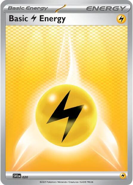Basic Lightning Energy (020) [Scarlet & Violet: Black Bolt] | Good Games Morley