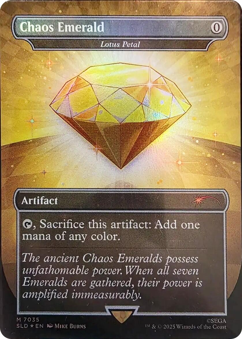 Chaos Emerald - Lotus Petal (7035) [Secret Lair Drop Series] | Good Games Morley