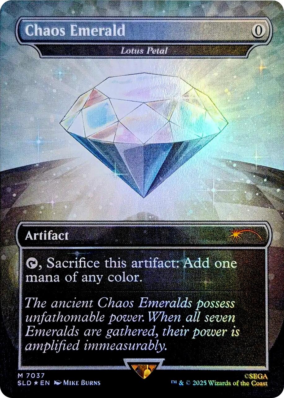 Chaos Emerald - Lotus Petal (7037) [Secret Lair Drop Series] | Good Games Morley