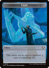 Copy // Pest Double-Sided Token [Edge of Eternities Commander Tokens] | Good Games Morley