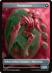 Incubator // Phyrexian Double-Sided Token [Edge of Eternities Commander Tokens] | Good Games Morley