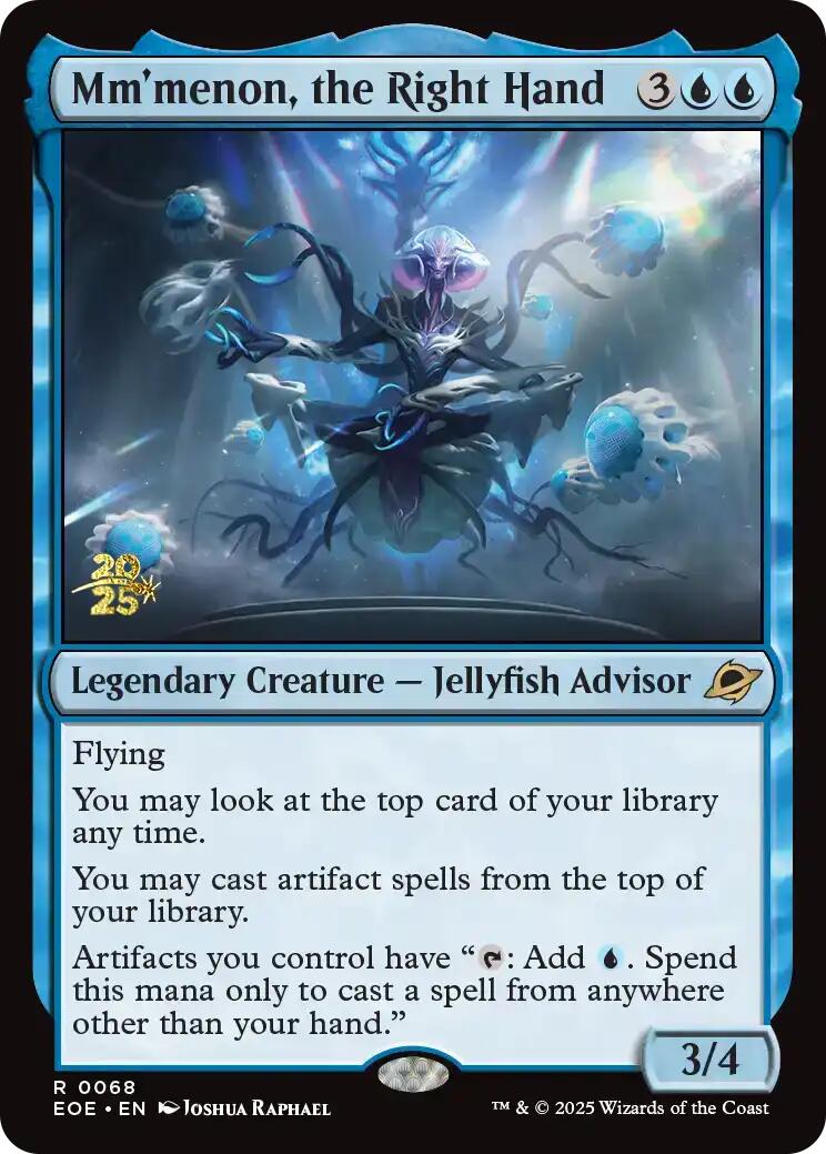 Mm'menon, the Right Hand [Edge of Eternities Prerelease Promos] | Good Games Morley