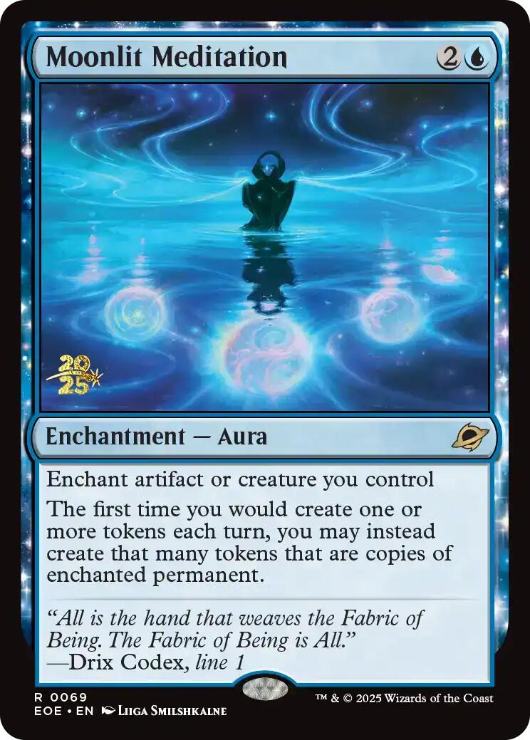 Moonlit Meditation [Edge of Eternities Prerelease Promos] | Good Games Morley