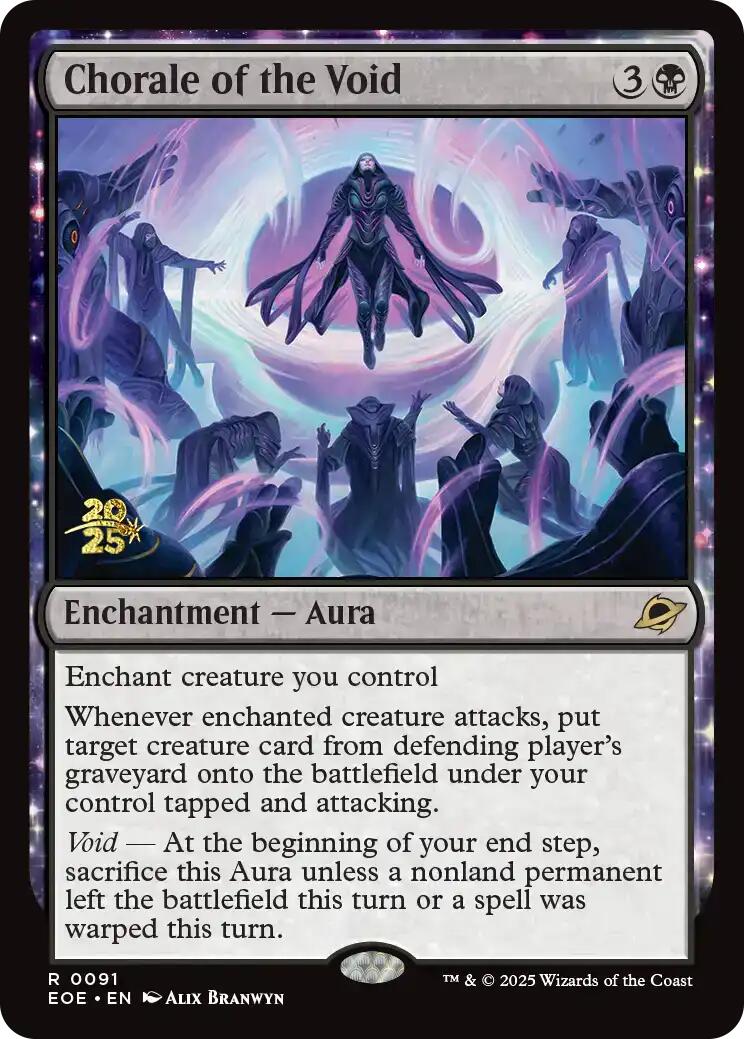 Chorale of the Void [Edge of Eternities Prerelease Promos] | Good Games Morley