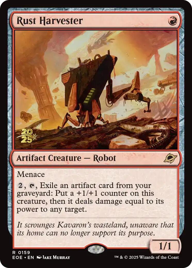 Rust Harvester [Edge of Eternities Prerelease Promos] | Good Games Morley