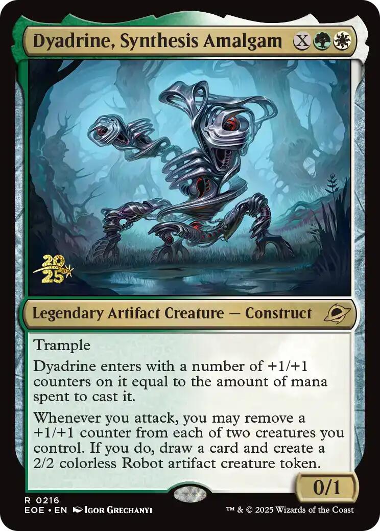 Dyadrine, Synthesis Amalgam [Edge of Eternities Prerelease Promos] | Good Games Morley