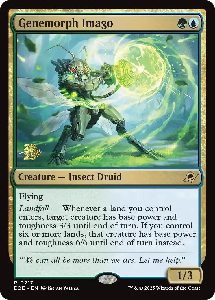 Genemorph Imago [Edge of Eternities Prerelease Promos] | Good Games Morley