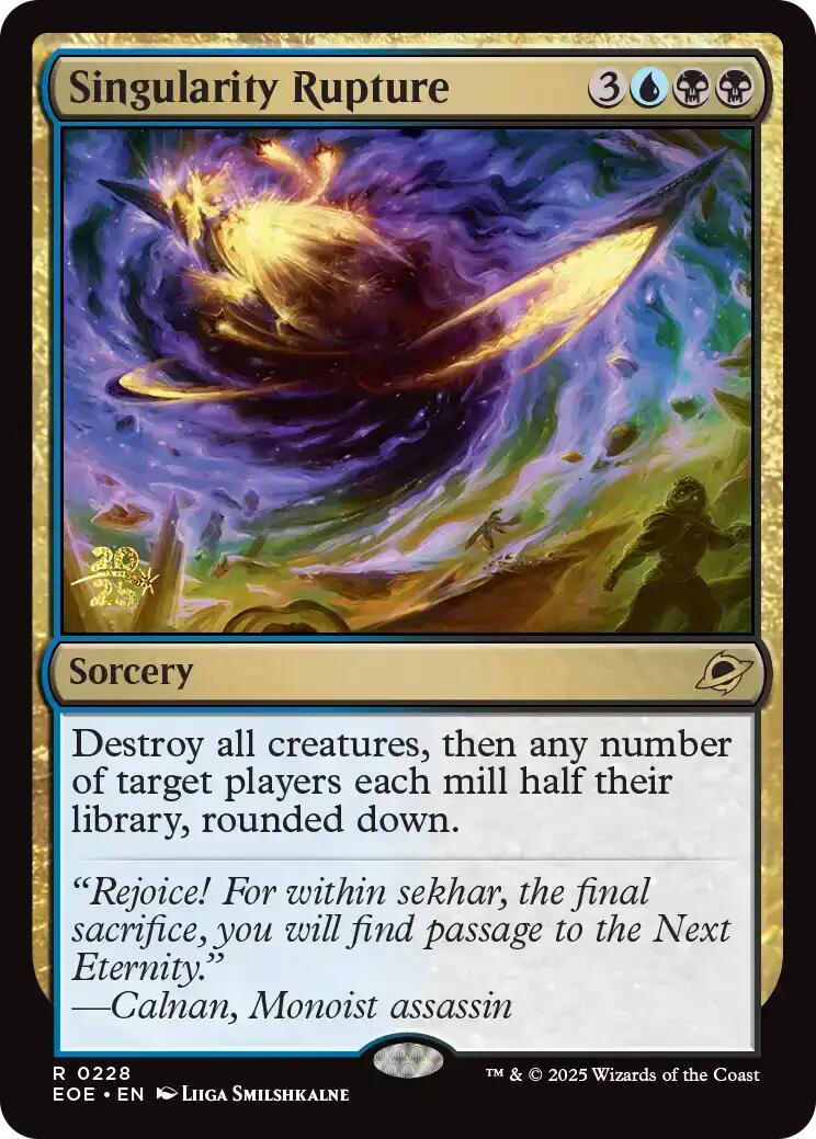 Singularity Rupture [Edge of Eternities Prerelease Promos] | Good Games Morley